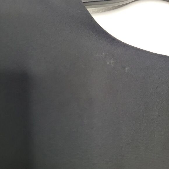 Who What Wear black maxi lace trim whimsigoth witchy goth dress size large - Picture 8 of 8